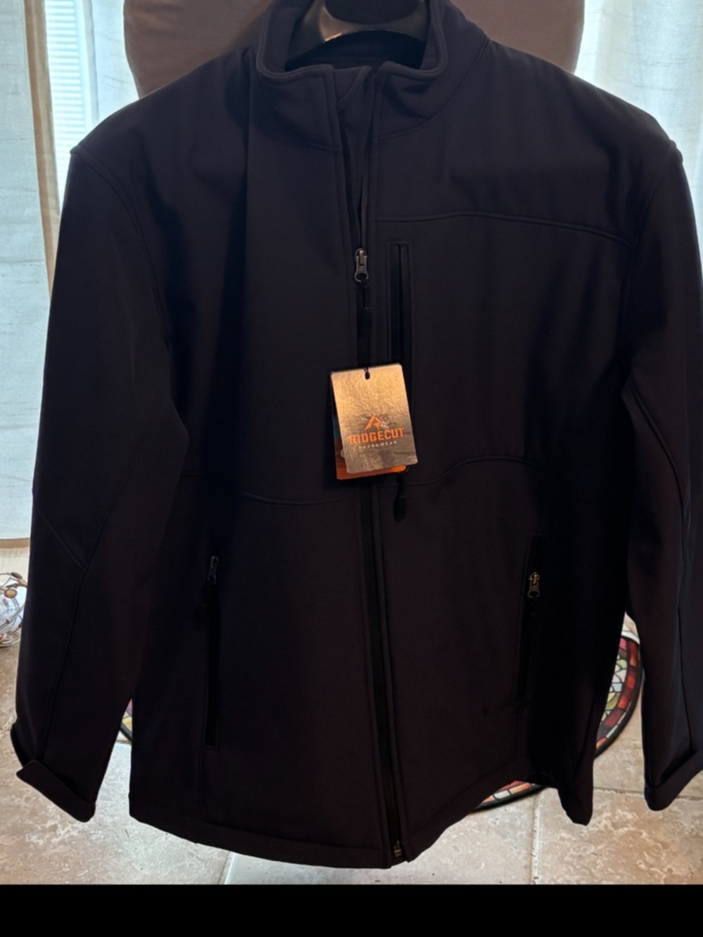 NWT RIDGECUT Tough Men’s Softshell Jacket : Sz.L : Color: Parisian Night  $30